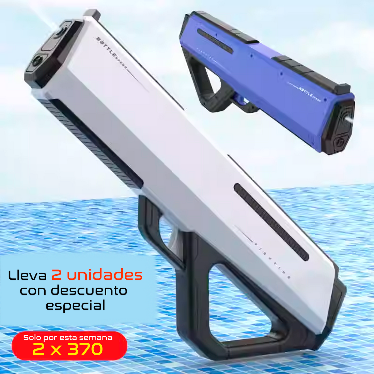 SÚPER PISTOLA DE AGUA DE ALTA PRESIÓN